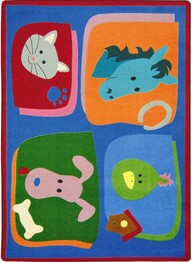 Joy Carpets Kid Essentials My Favorite Animals Multi